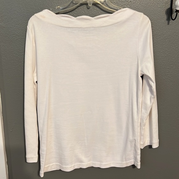 J.Crew white blouse - Picture 3 of 4